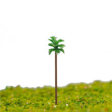Miniatura de fio em escala 3.5cm 1/700, modelo de palmeira em arquitetura, design de construção 2024 - compre barato