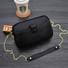 Genuine Leather Women Messenger Bags Mini Handbag Luxury Brand Female Cow Leather Small Crossbody Bag Fashion Shoulder Bags 2024 - buy cheap