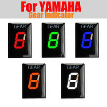 Штекерный индикатор скорости 1-6 для Yamaha YZF R1 R6 FZ8 Mt03 MT-01 Fzs600 XJR400 FZ400 FZ6 Xv1900a Ys250 Xv1600A Xj6 2024 - купить недорого