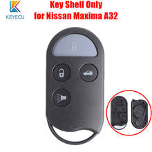 KEYECU замена без ключа дистанционного Авто ключи в виде ракушки чехол крышка 4 пуговицы для Nissan Maxima A32 2024 - купить недорого