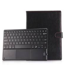 Сенсорная клавиатура для Lenovo Tab5 10 Softbank 801LV 10,1 дюймов чехол для планшета Lenovo Tab5 10 Bluetooth чехол для клавиатуры + ручка 2024 - купить недорого
