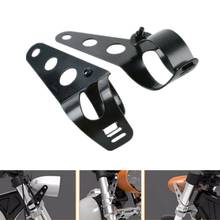 Universal 35mm-43mm Headlight Mount Brackets Fork Ear Motorcycle Fork Tube For Harley Honda Kawasaki Suzuki Chopper Cafe Racer 2024 - buy cheap