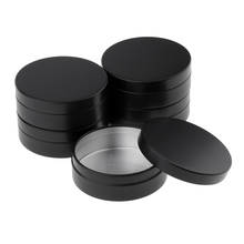 6Pack Aluminium Empty Cosmetic Pot Jar Tin Balm Container Bottle 100ml 2024 - buy cheap