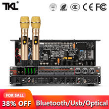 TKL-procesamiento de efectos de audio profesional, gestión de altavoces, procesador digital D1, bluetooth, USB, óptico 2024 - compra barato