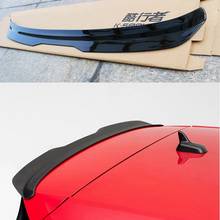 Para Volkswagen GOLF MK7 MK7.5 Spoiler 2014-2018 GOLF 7 GOIF 7,5 Spoiler de Material de ABS de alta calidad alerón trasero de coche Color trasera 2024 - compra barato