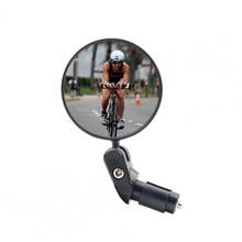 Espejo retrovisor convexo para bicicleta, retrovisor para manillar de bicicleta, con rotación de 360 grados, color negro 2024 - compra barato