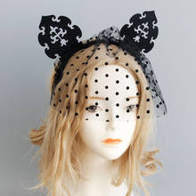 Lace Cat Ear Girls Headwear Photo Props Sexy Party Hair Hoop Halloween Headband Female Hair Hoop 2024 - buy cheap