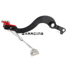 Motor ctycle-pedal de freio traseiro, alavanca de freio traseiro para honda crf250r 2010-2016 crf450r 2016-2018 crf450rx 2016-2018 crf 250r 450r 450rx 2024 - compre barato