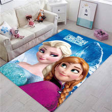 Disney Frozen Rug Kids Playmat Cartoon Princess Cute Children Room Carpet Tale Girl Bedroom Living Room Blanket kids rug Gift 2024 - buy cheap