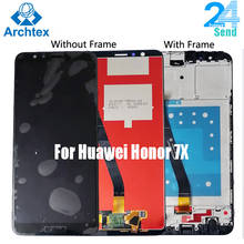 Pantalla LCD para Huawei Honor 7X, montaje de digitalizador con pantalla táctil de repuesto y Marco de 5,93 pulgadas para Honor 7X BND-L21 BND-L22 2024 - compra barato