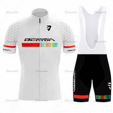 BERRIA team bike summer cycling clothes men short-sleeved breathable and quick-drying road bike jersey mountain bike shirt 2024 - buy cheap