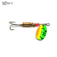 MNFT 10Pcs Spinner Fishing Lures Wobblers Crank Baits Spinner  3.5g 5.5g Jig Shone Metal Sequin Bait Spoon for Trout Walleye 2024 - buy cheap