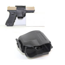 Coldre tático para arma glock, 17 19 22 23 com clipe de desenho rápido para pistola airsoft coldre acessórios de caça 2024 - compre barato