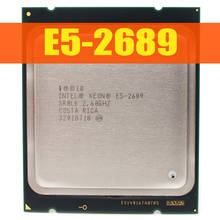 Xeon processador quad 2.6ghz, 20mb 8 núcleos 115w lga 2011 cpu cpu de trabalho normal 2024 - compre barato
