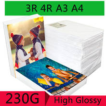 Papel fotográfico para impressora, 100 folhas/pacote, 3r 4r, a3, a4, alto brilho, estúdio fotográfico, impressão de imagens, papel brilhante 2024 - compre barato