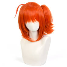 FGO Fate Grand Order Gudako Short Orange Heat Resistant Synthetic Hair Cosplay Accessories Props Halloween Party+Free Wig Cap 2024 - buy cheap