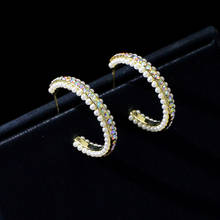 CINDY XIANG-pendientes pequeños de perlas de imitación para mujer, aretes redondos geométricos, joyería diaria, 3 estilos disponibles 2024 - compra barato