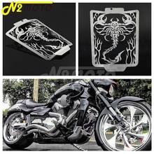 Motorcycle Stainless Steel Radiator Grill Grille Cover Guard for Suzuki Boulevard M109R VZR1800 06-18 Cool Scorpion Flame Style 2024 - buy cheap