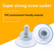 5 Pcs M6/M8 Screw Rubber Suction Cup Transparent Sucker Plastic Hooks 2024 - buy cheap