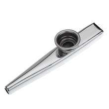 Kazoo-Flauta de diafragma de aleación de aluminio para niños y amantes de la música, 5 unidades, regalos 2024 - compra barato