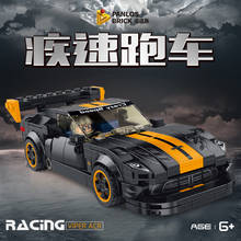 Super Racing Team Sport Famous Car World Black Viper Dodge ACR Car Boy Assembled Particle Building Block Toys for Children Gifts 2024 - buy cheap