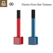 Новинка, электрический триммер Youpin Huanxing для волос в носу, миниатюрный портативный триммер для волос в носу, машинка для стрижки волос, водонепроницаемая IPX7, безопасное удаление, очиститель 2024 - купить недорого