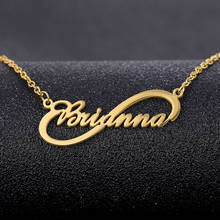 Personalized Name Necklace Nameplate Pendant Custom Name Necklaces Stainless Steel Jewelry for Women Customized Gift for Her 2024 - buy cheap