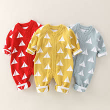 Newborn Baby Clothes Infant Knit Sweater Boys Girls triangle Romper Baby Jumpsuit Long Sleevele Autumn Overalls 2024 - buy cheap