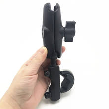 Aluminum Motorcycle Base Mount Handlebar Holder Double Socket Arm for gopro Camera Garmin 2024 - buy cheap