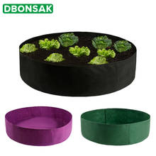 Vegetable Round Planting Container Grow Bags Breathable Felt Fabric Planter Pot for Plants Nursery Pot Home Garden Supplies 2024 - buy cheap