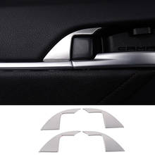 For 8th Toyota Camry 2018 2019 Car Interior Door Handle Bowl Cover Sticker Sequins Decoration accessories styling 2024 - buy cheap