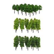 60x Model Tree Scenery Model Tree Mixed for Model Train Railway Architecture Diorama DIY Scenery Landscape 2024 - buy cheap