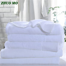 ZHUO MO Large Thickened White Bath Towel Cotton Shower Hand Towels towel Home Bathroom Hotel for Adults Serviette de bain 2024 - buy cheap