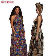 Vestidos africanos largos para mujer Dashiki Ankara, Maxi vestido de verano elegante Batik, ropa africana tradicional, nuevo estilo 2020 2024 - compra barato