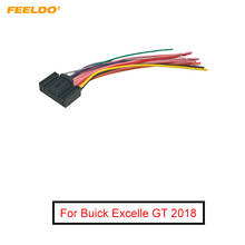 FEELDO 1PC Car Audio Radio Wiring Harness Adapter For Buick Excelle GT 2018 Stereo CD/DVD Wire Convert Cable #AM6124 2024 - buy cheap