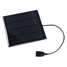 Carregador de bateria solar usb 6v 3w 6w, saída de usb, porta fêmea, reguladores de carga, linha de painel solar comprimento 30cm 2024 - compre barato