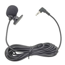 Clip-on Lapel Lavalier Mic Microphone 3.5mm Omnidirectional for Desktop Computer 2024 - buy cheap