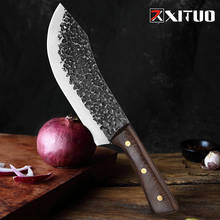 XITUO 7" Inch Handmade Forged Knife Butcher Meat Boning Chef Fish Fillet Slicing Cleaver Kitchen Knives High Carbon Clad Steel 2024 - buy cheap