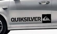 For 2x Quicksilver surf logo vinyl car / van graphic decal stickers any colour VW #1 Car Styling 2024 - buy cheap