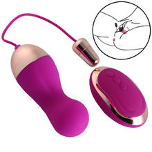Sexy Slave Waterproof 10 Modes Vibration Rechargeable Wireless Remote Bullet Vibrator Vibrating Egg Adult Sex Toys For Woman 2024 - buy cheap