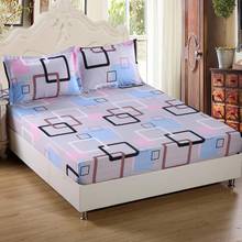 58   12 colors Mattress Cover Cartoon Kids Fitted Sheet with Elastic Queen/King Size Mattress Protector Bed Sheet Set 2024 - buy cheap