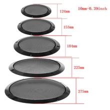 2PCS Protective Speaker Cover Steel Mesh Grille Grills Decorative Circle DIY Accessories Black 2024 - buy cheap