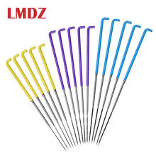 LMDZ-agujas de fieltro para principiantes, suministros de lana de colores, Kit de herramientas, 3 tamaños, 30 Uds. 2024 - compra barato