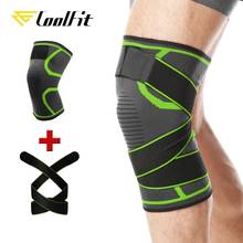 CoolFit 1 шт. поддерживающий эластичный дышащий наколенник для баскетбола для фитнеса и бега 2024 - купить недорого