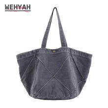 Wahyah Canvas Bag Landies Hand Bags for Woman 2019 Oversize Shopping Bag Large Capacity Clutch Tote Women Handbags bolsos  ZY005 2024 - buy cheap