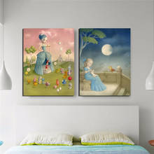 5D DIY Diamond Painting Doll Pictures Girl Fairy Tale World Posters Diamond Embroidery Sale Cross Stitch Mosaic Home Decorative 2024 - buy cheap