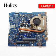 Hulics original para dell inspiron 5559 computador portátil placa-mãe LA-D071P mainboard sexta geração i5 cpu placa principal com dissipador de calor 2024 - compre barato