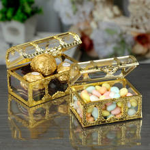 12pcs Plastic Candy Box Romantic Stylish Wedding Party Favor Chocolate Gift Package Jewelry Container 2024 - buy cheap