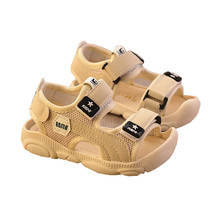 2021 Summer Children Shoes Boys Soft Soles Beach Shoes Male Baby Baotou Anti-kick Children's Sandals Princepard Summer Sandals 2024 - buy cheap