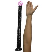 50*4.2cm Huge Dildo Masturbator PVC Soft Reslistic Penis Enhance Orgasm Pleasure Adult Sex Toy For Women Lesbian Gay Sex Shop 2024 - buy cheap